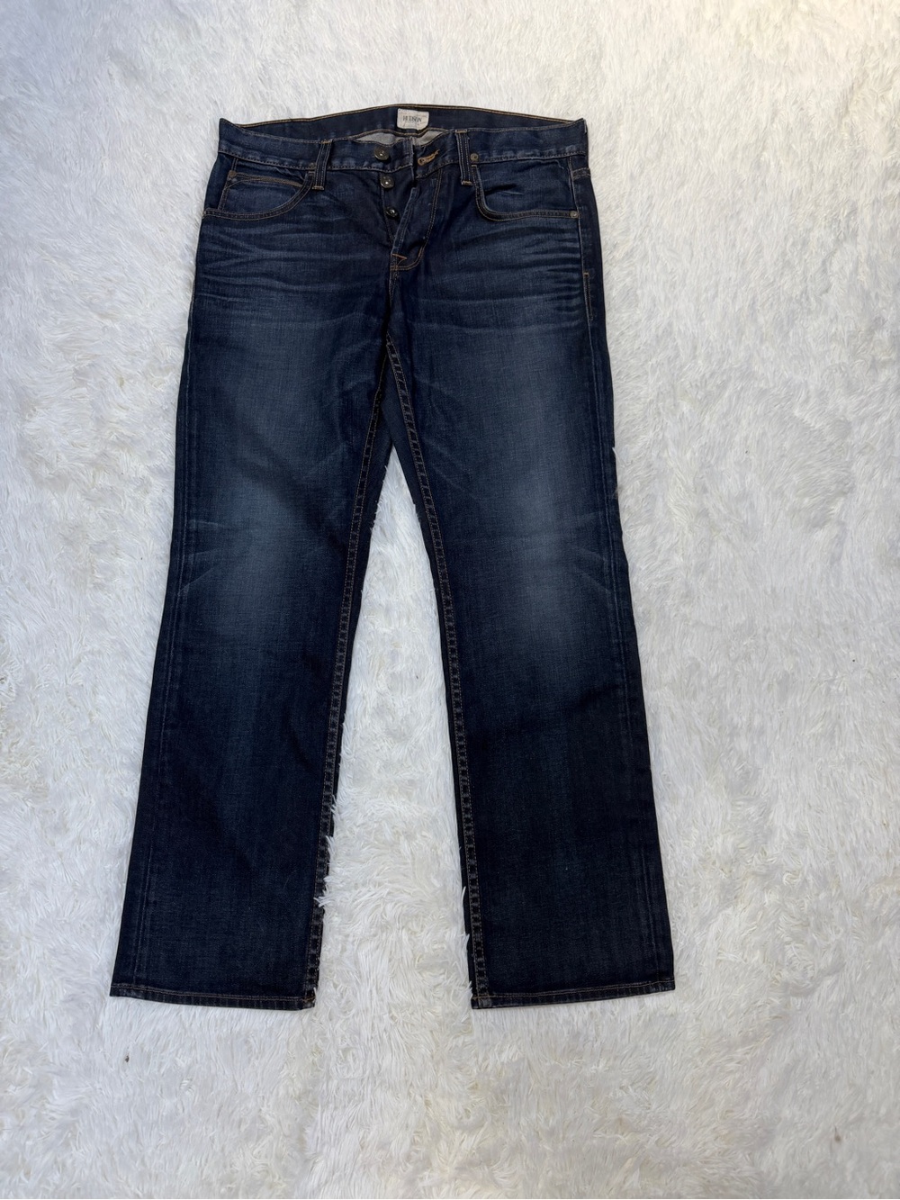 Hudson Jeans Men’s Dark Blue Straight Jeans